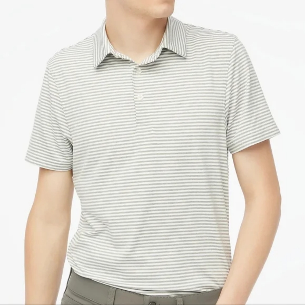 J. Crew Men's Performance Polo Shirt New Size Large